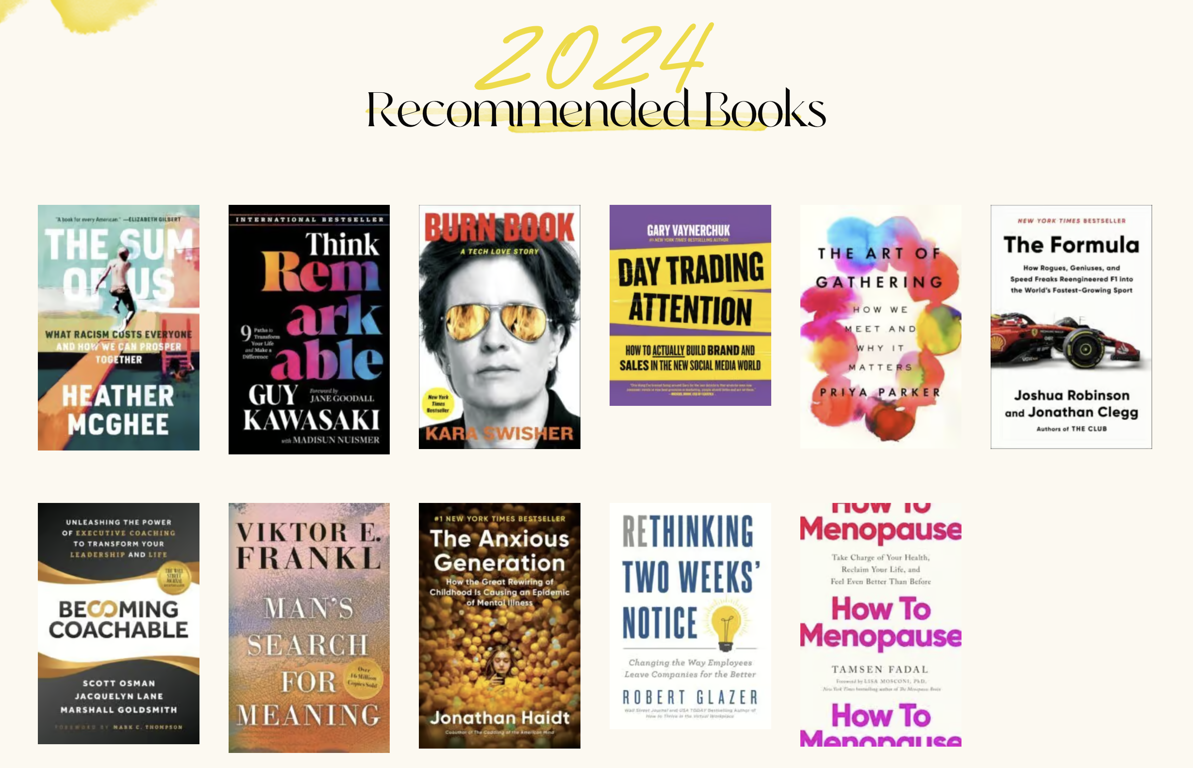 Recommended Books